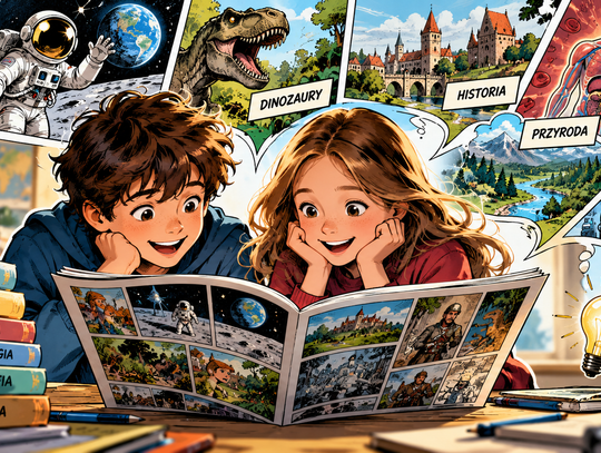 Dlaczego komiksy mogą zmienić sposób, w jaki dzieci poznają świat?