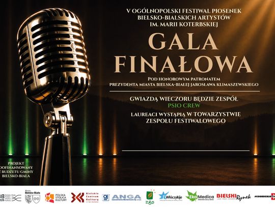 GALA FINAŁOWA Festiwalu Piosenek Bielsko Bialskich Artystów